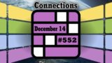 Soluzioni e Suggerimenti per il Puzzle del Giorno del 14 Dicembre 2024 (Connessioni 552)