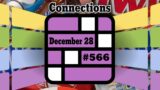 Suggerimenti e Soluzioni per il Gioco Today’s Connections del 28 Dicembre 2024 (Puzzle 566)