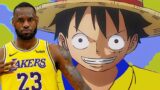 One Piece Svela Evento Speciale NBA: Luffy Incontra LeBron James!