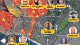 Celebrità di Hollywood in fuga dagli incendi in California: le loro storie e case in pericolo