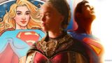 Supergirl nel DC Universe: il  costume colorato ispirato a Superman di David Corenswet in opere d’arte mozzafiato