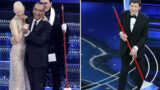 Cristiano Malgioglio Imitatore: Il Momento Divertente con Gianni Morandi e il Mocio all’Ariston