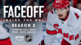 Jarvis brillare nella stagione 2 di “faceoff: inside the nhl” su prime video