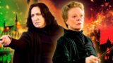 Piano di snape e mcgonagall nel remake di harry potter conferma il rispetto delle regole dei film