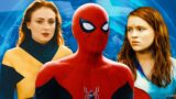 Spider-man 4: tom holland incontra jean grey di sadie sink nel  trailer concept