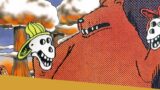 Fumetti classici del far side: orsi che si comportano da umani