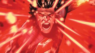 Il  costume di superman e l’impatto dell’omega nel DC universe