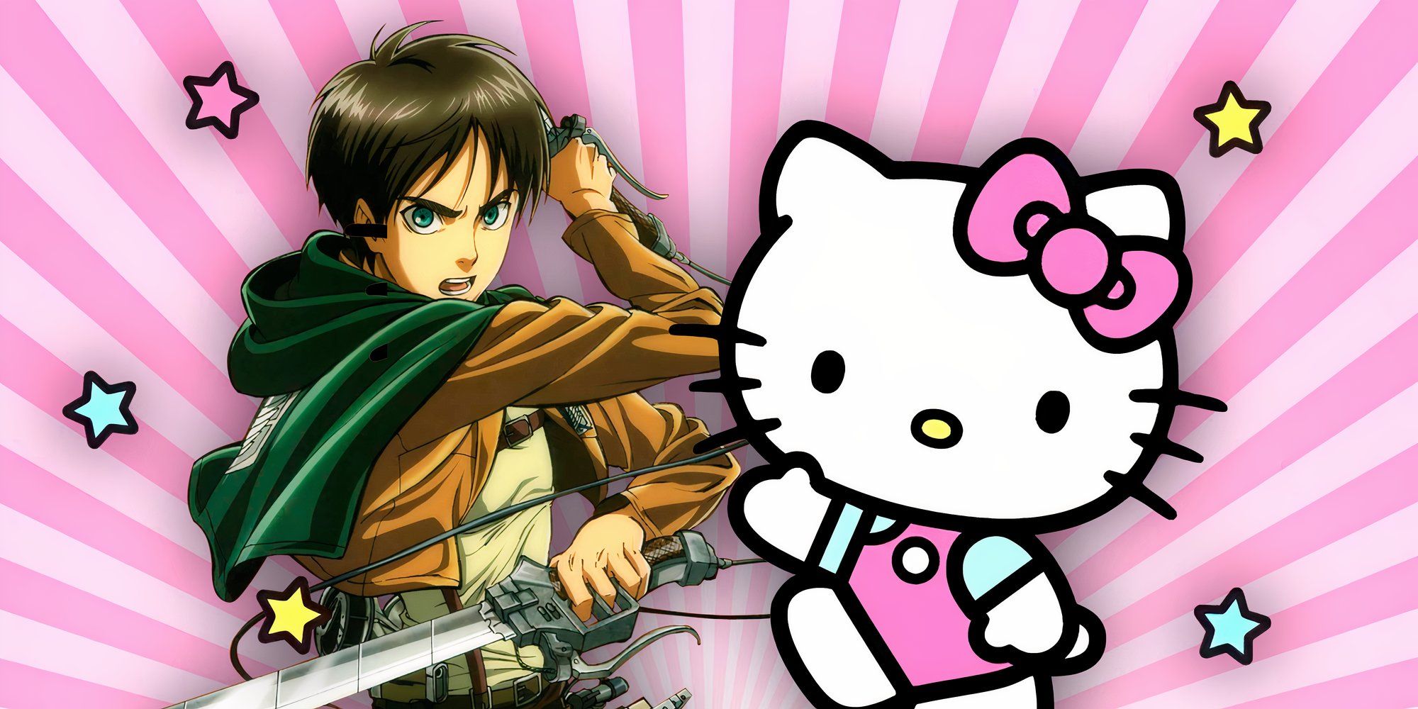 Crossover di attack on titan e hello kitty: un mix adorabile da scoprire