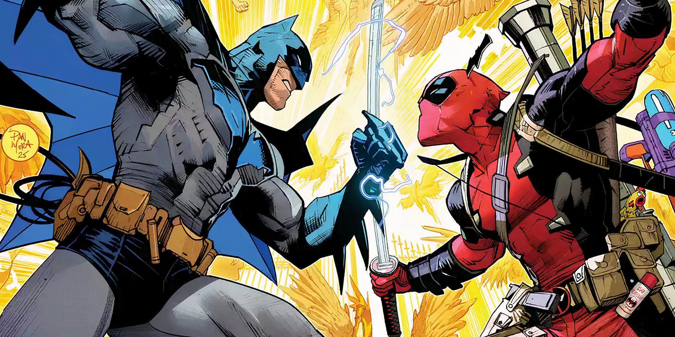 Deadpool e batman: il crossover epico tra marvel e dc Deadpool e batman: il crossover epico tra marvel e dc