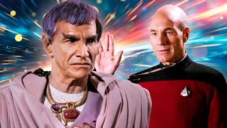 La presenza del padre di spock in star trek: the next generation e il ruolo di captain picard