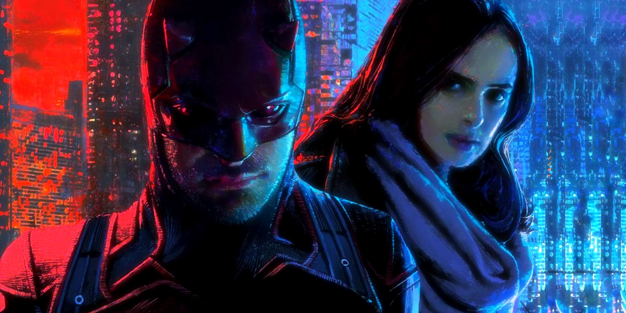 Daredevil: prime immagini di charlie cox con jessica jones nel reboot Daredevil: prime immagini di charlie cox con jessica jones nel reboot