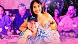 David tobrowsky accoglie una nuova figlia nella famiglia dopo la nascita di baby minthira con annie