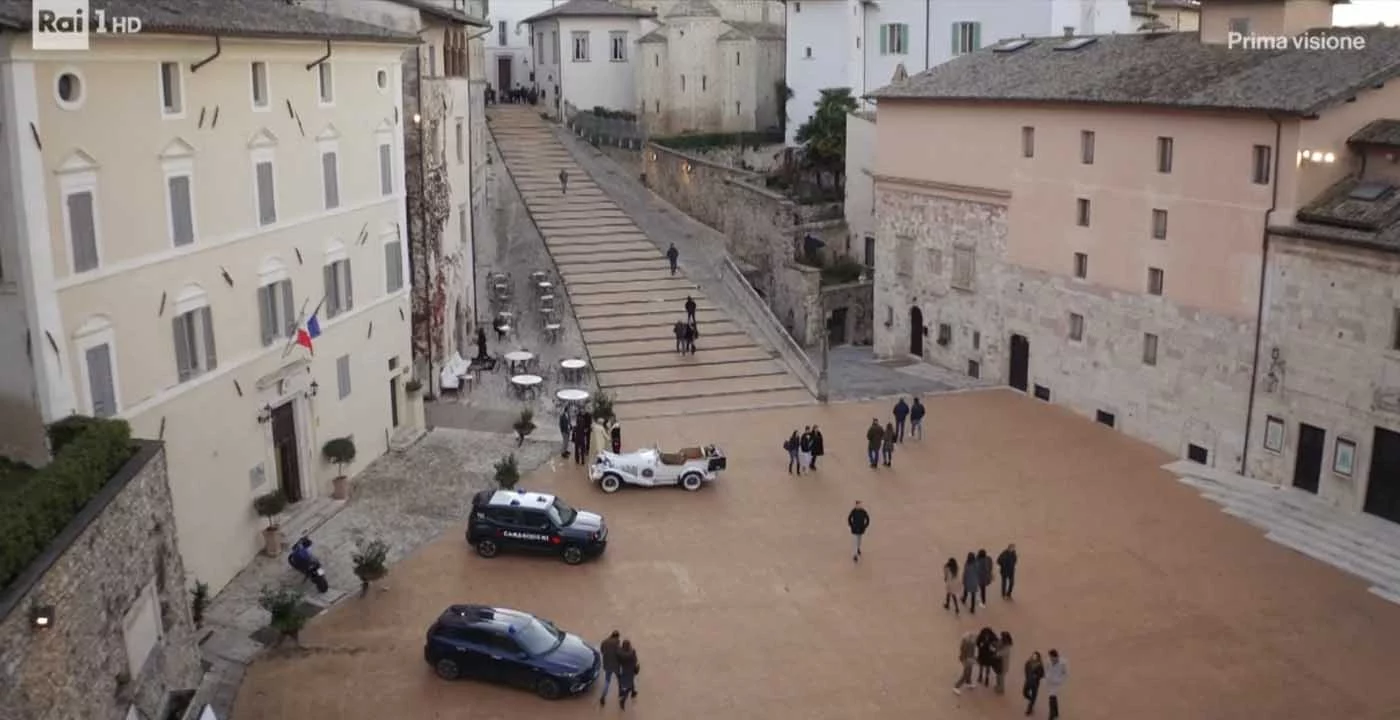 don matteo le location da non perdere a gubbio e spoleto
