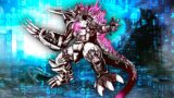 Godzilla e il suo incredibile redesign in stile digimon metallico