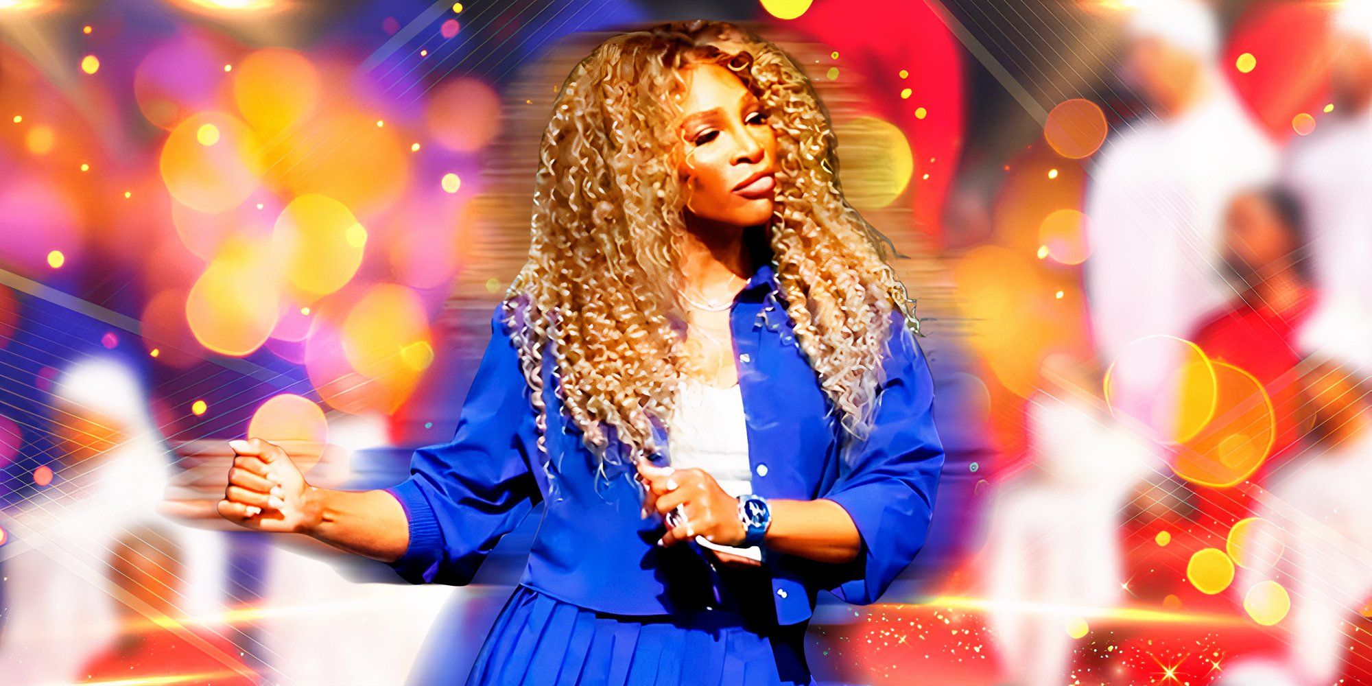Serena williams celebra il più premiato artista della storia ai grammys Serena williams celebra il più premiato artista della storia ai grammys