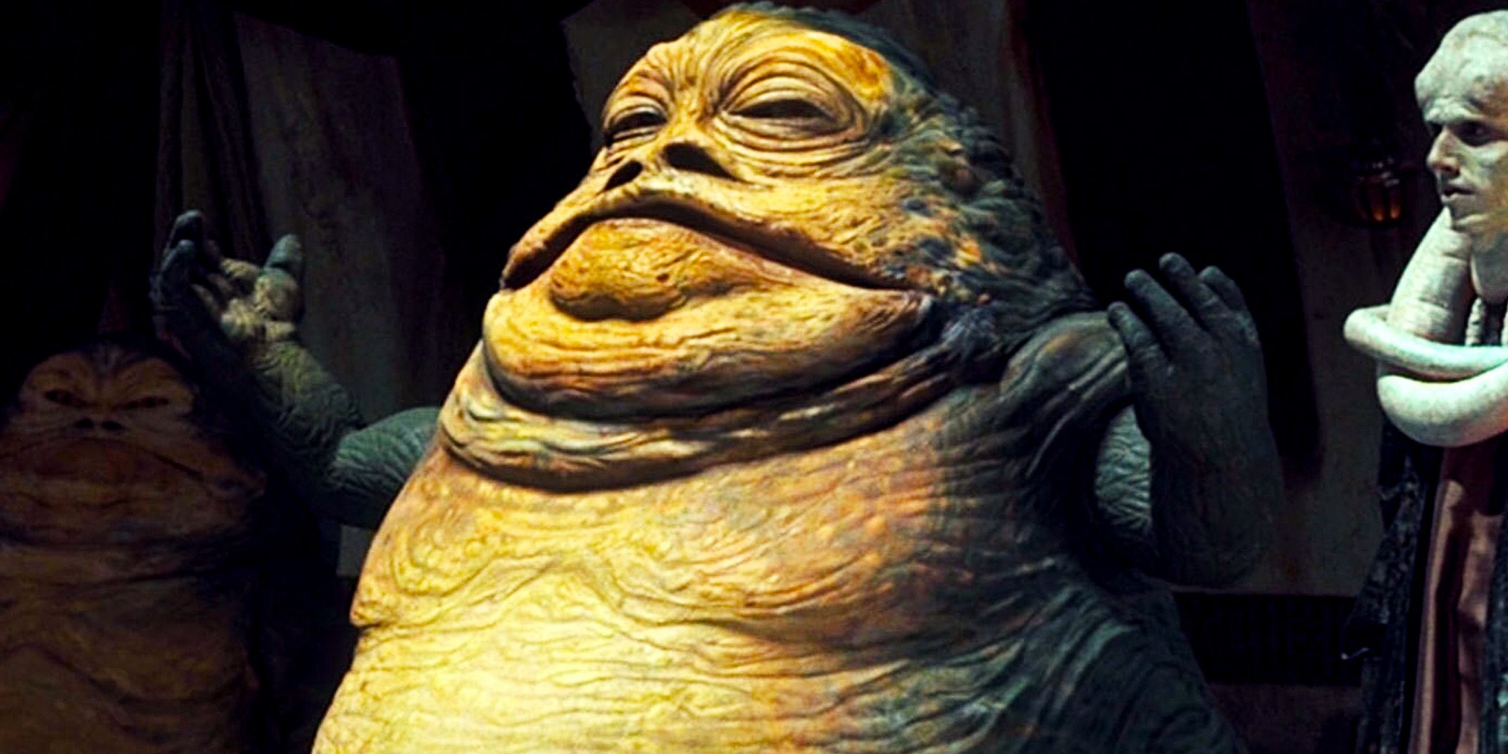 Jabba The Hutt e il misterioso legato nel film di Star Wars Jabba The Hutt e il misterioso legato nel film di Star Wars