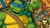 Tmnt con makeover marvel per festeggiare le loro origini segrete