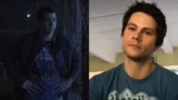 Dylan o’brien indossa la maglia di teen wolf sul set ogni anno