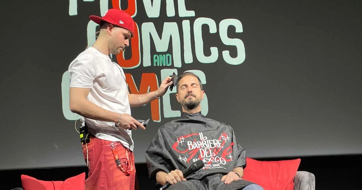 fefè il barbiere che promuove il dialogo nei comics e games