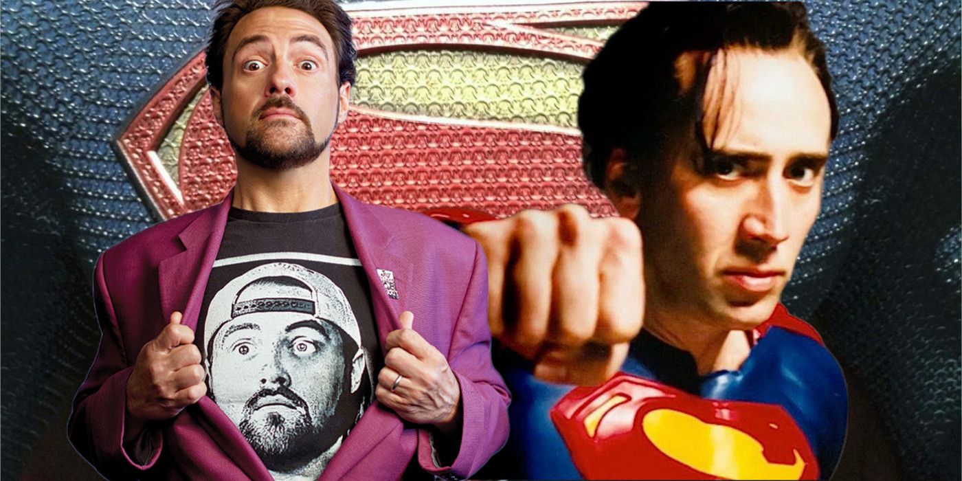 Kevin Smith parla del film di superman con nicolas cage mai realizzato Kevin Smith parla del film di superman con nicolas cage mai realizzato