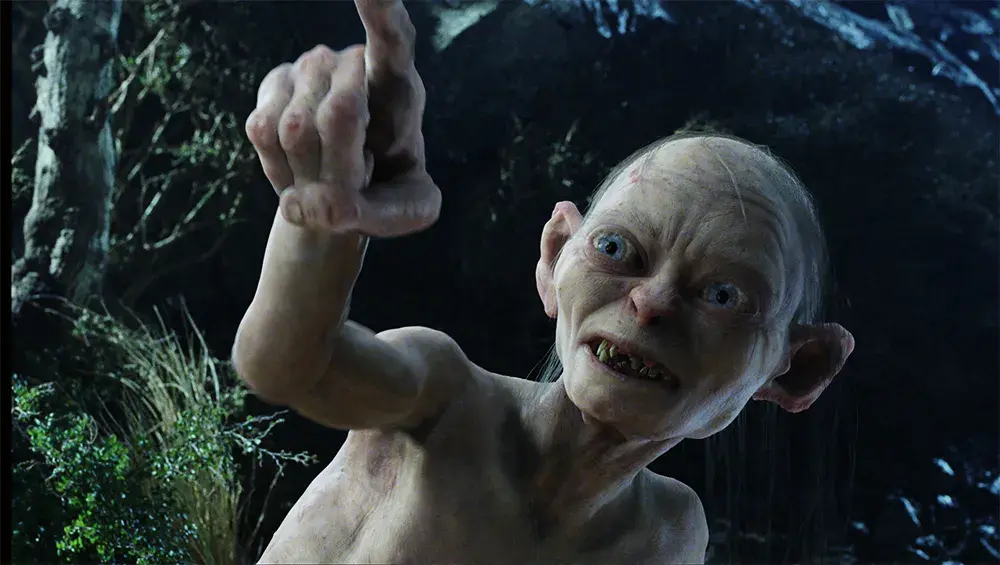 il signore degli anelli dettagli sulle riprese di the hunt for gollum con andy serkis