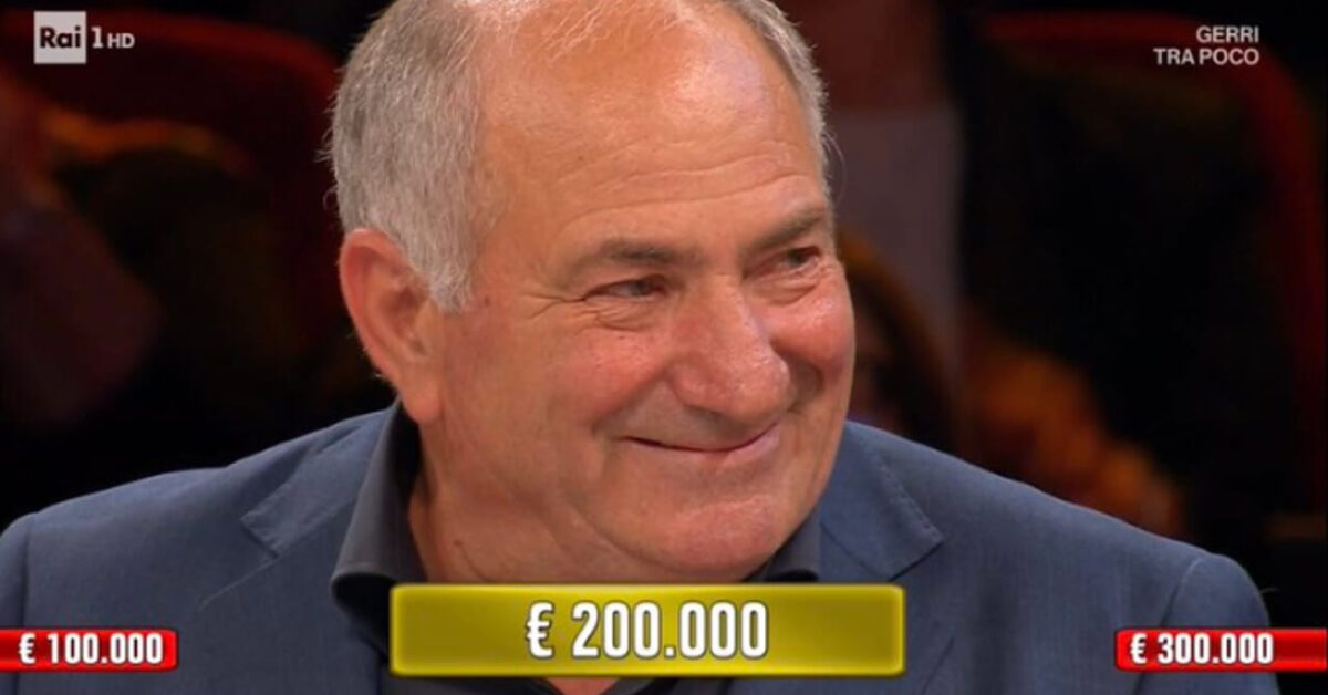 affari tuoi angelo dal molise racconta come ha speso 200mila euro per realizzare il suo sogno