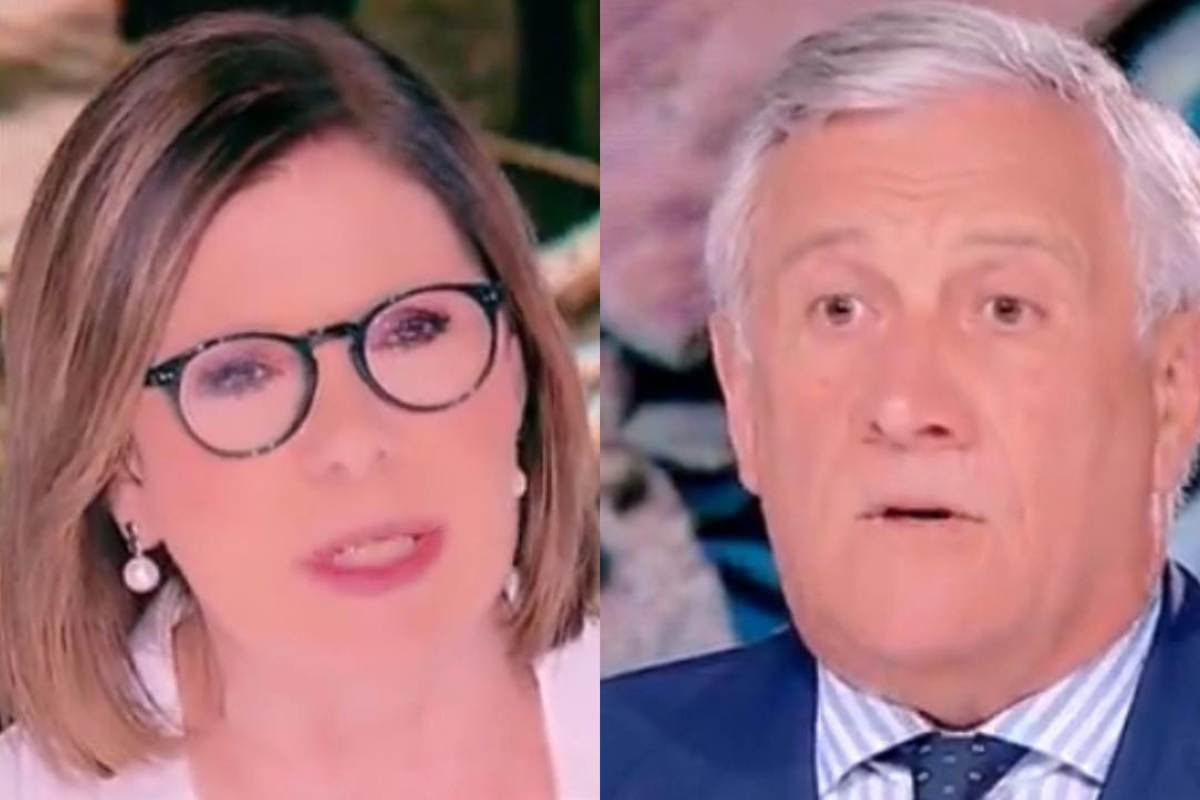 Scontro tra tajani e berlinguer: la reazione della conduttrice a cartabianca Scontro tra tajani e berlinguer: la reazione della conduttrice a cartabianca