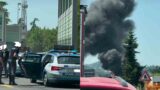 Carolyn smith in panico: camion in fiamme sull’autostrada durante ballando con le stelle