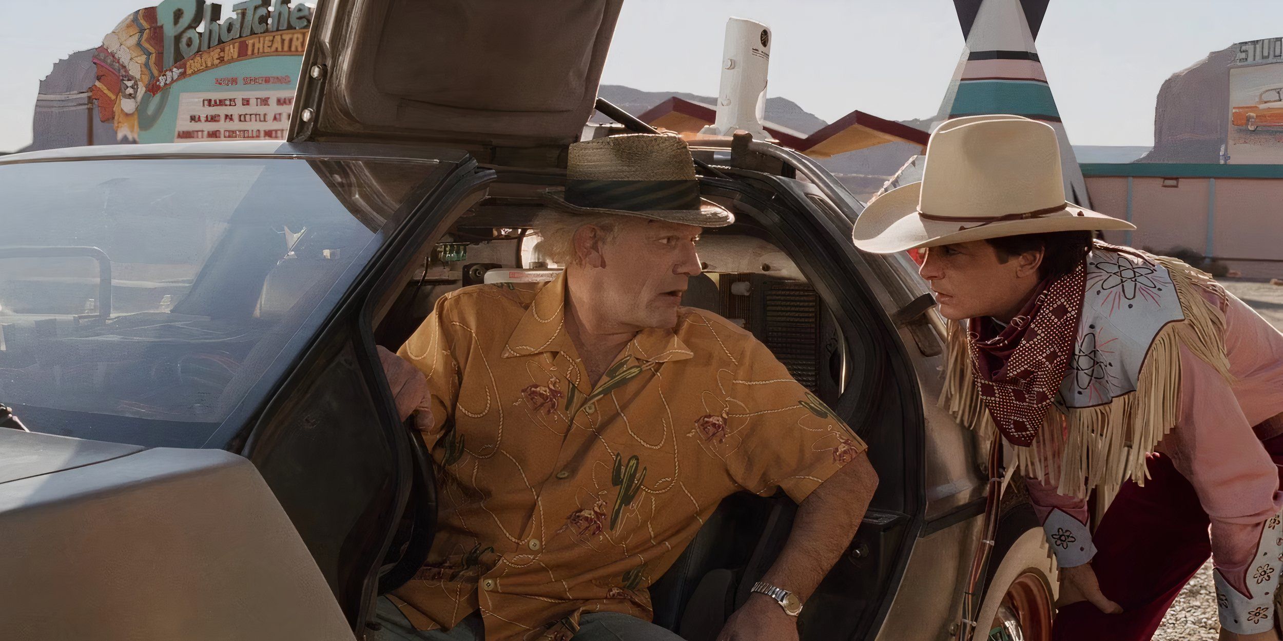 Marty McFly ruba il nome Clint Eastwood in Ritorno al Futuro Parte III