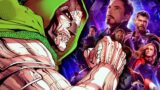 Forze di dottor doom che spaventano la marvel