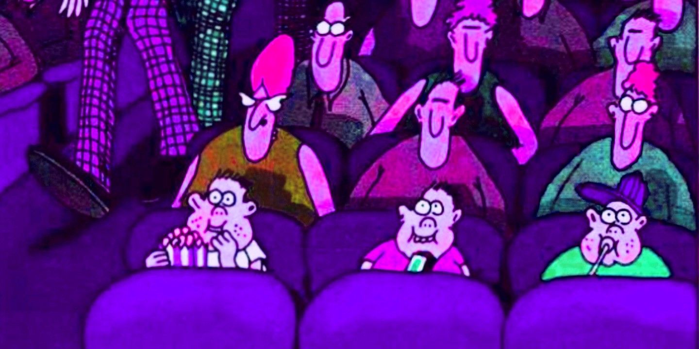 fumetti divertenti di far side che parodiano i film d azione