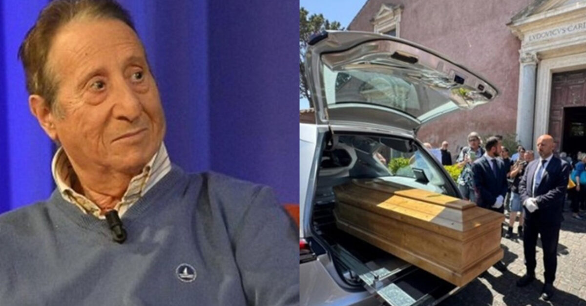 Funerali Alvaro Vitali, assente notato da tutti Funerali Alvaro Vitali, assente notato da tutti