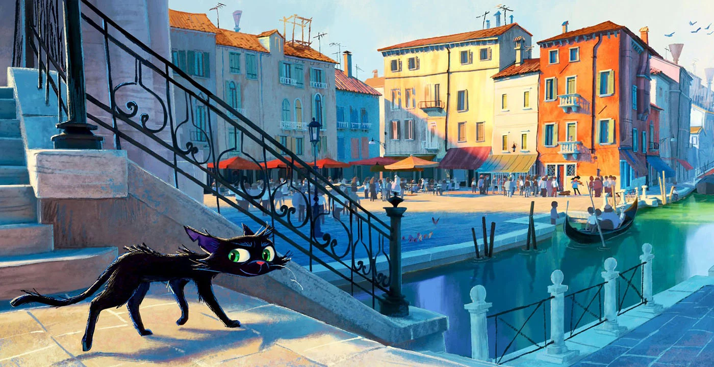 Gatto, il film Pixar ambientato a Venezia Gatto, il film Pixar ambientato a Venezia