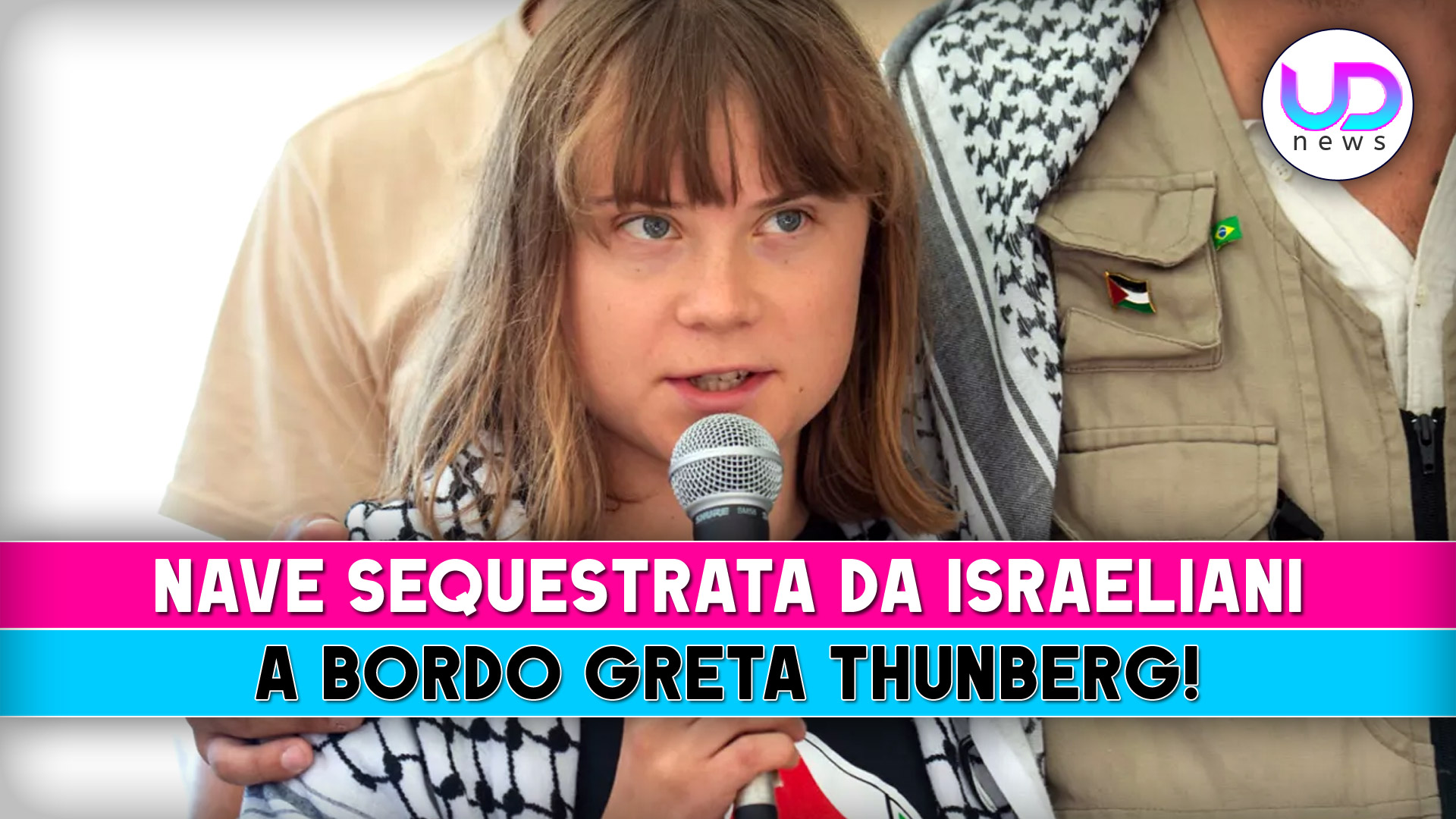 Nave sequestrata da israeliani con greta thunberg a bordo Nave sequestrata da israeliani con greta thunberg a bordo