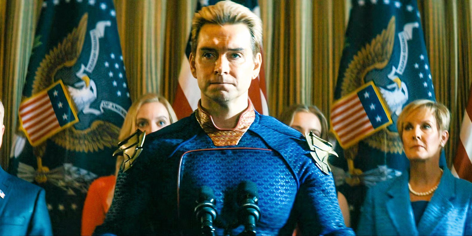 Homelander non è ispirato solo a trump secondo l’attore della serie the boys Homelander non è ispirato solo a trump secondo l’attore della serie the boys