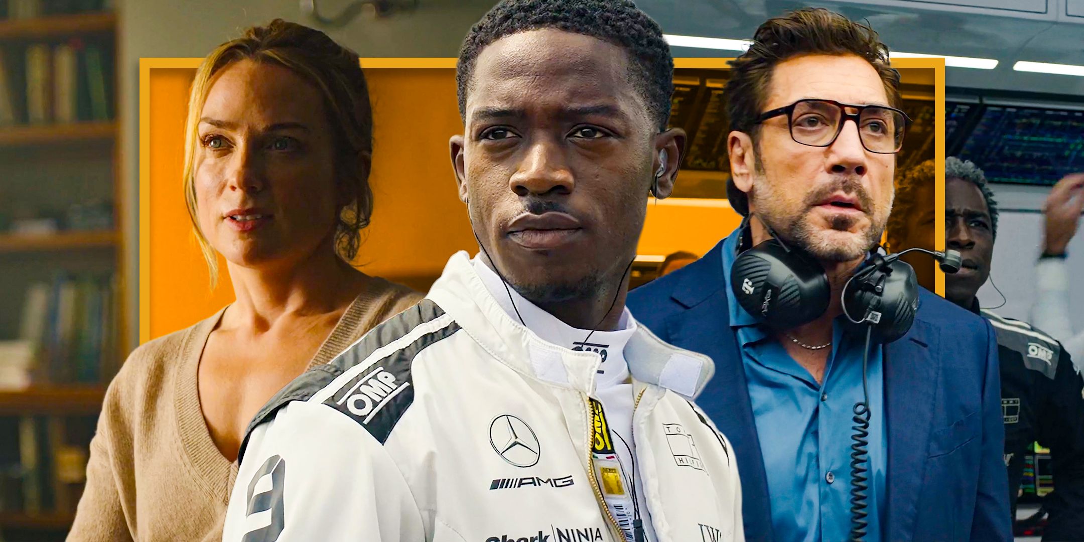 esercizi per il collo il segreto per guidare una f1 svelato dal cast del film con brad pitt