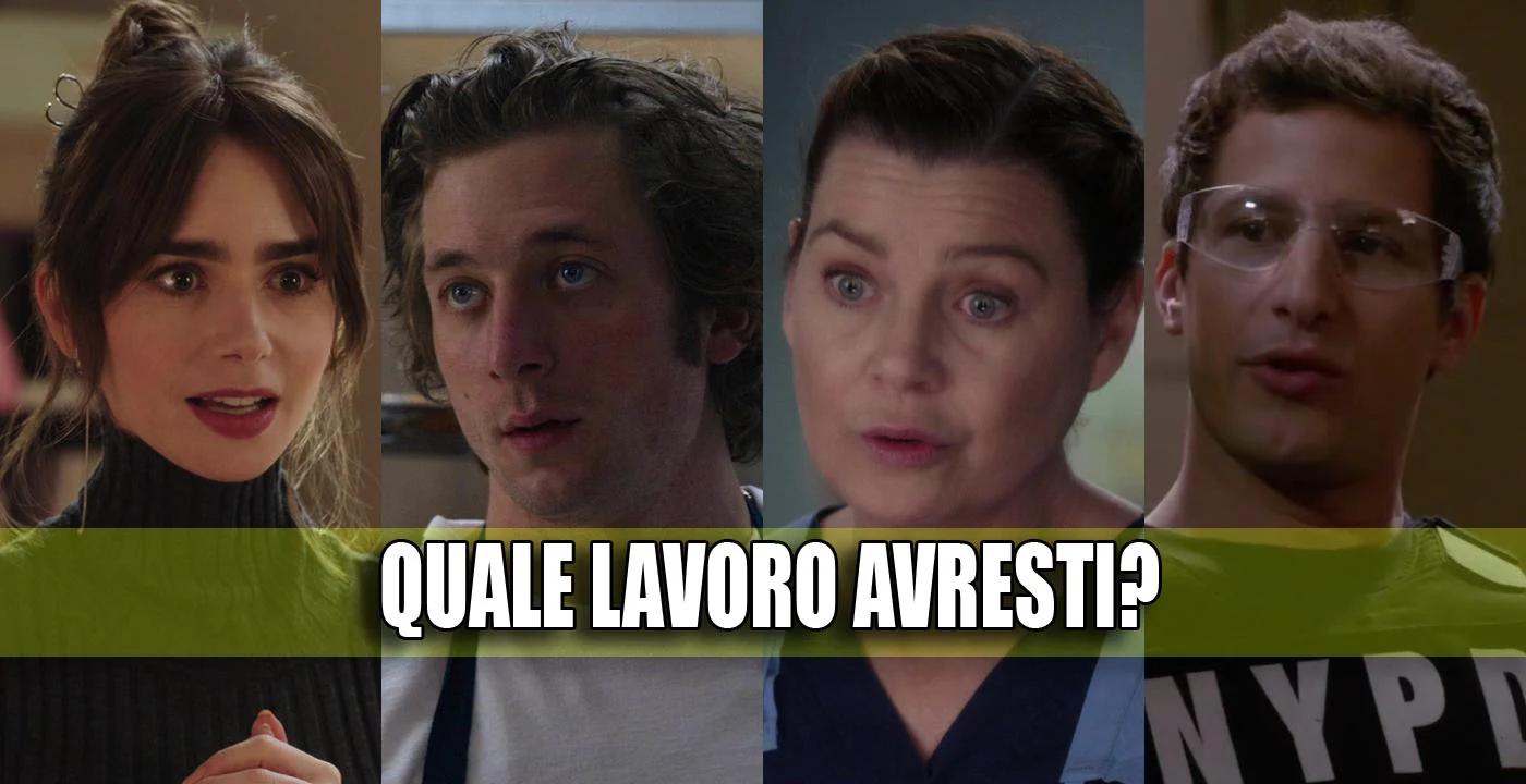 lavoro ideale in una serie tv scopri il tuo ruolo con il quiz