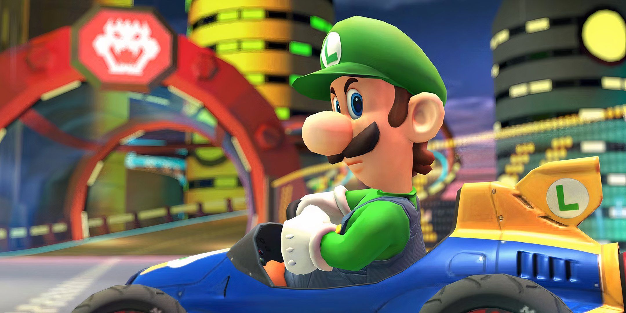 Omaggio divertente a luigi nel mondo di mario kart Omaggio divertente a luigi nel mondo di mario kart
