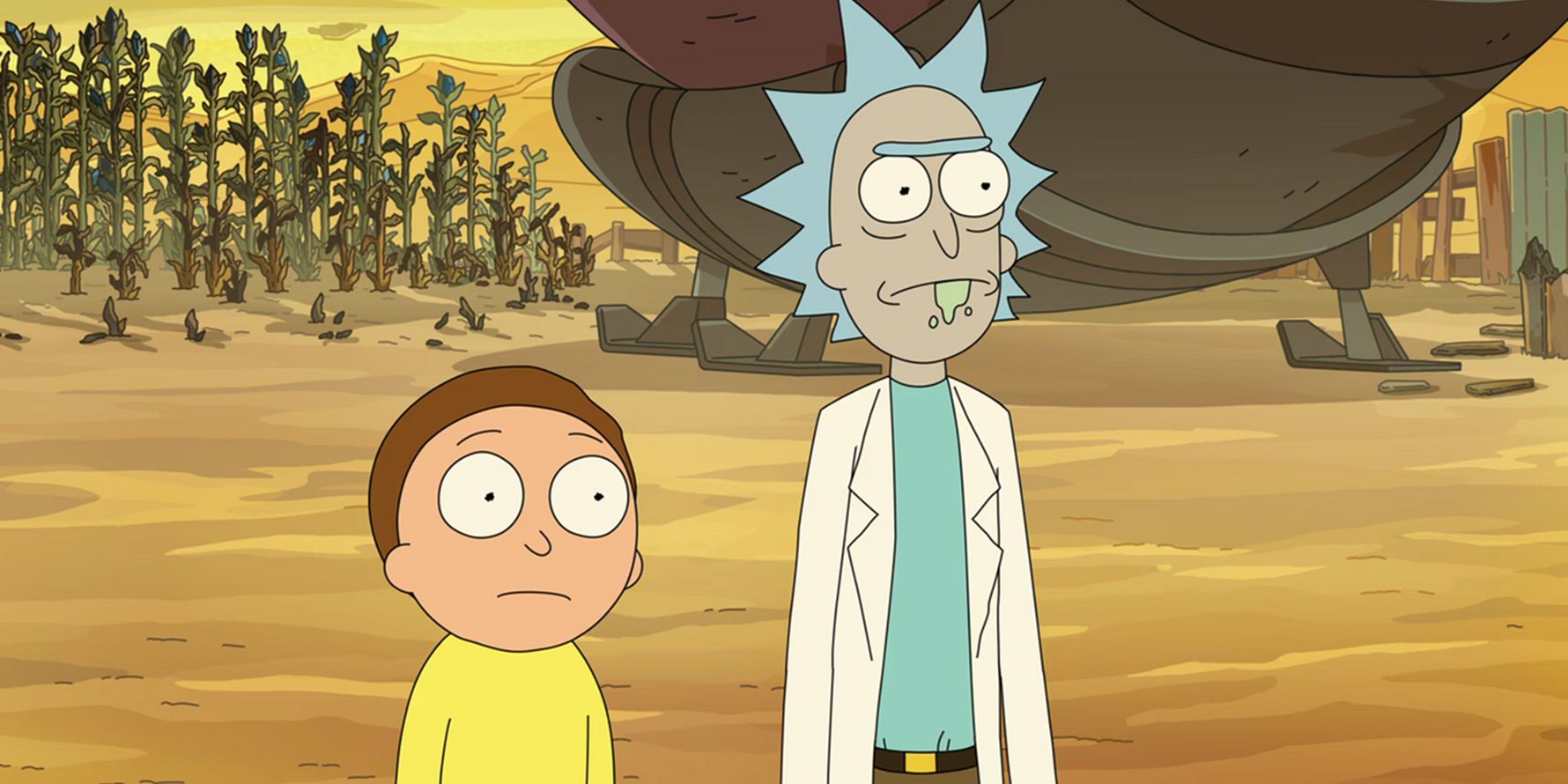 Clint eastwood nel western classico prende vita in un’esilarante parodia di rick e morty stagione 8