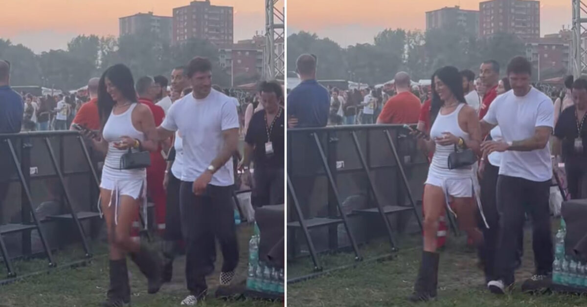 stefano de martino e la sua ex fidanzata al concerto ecco cosa è successo
