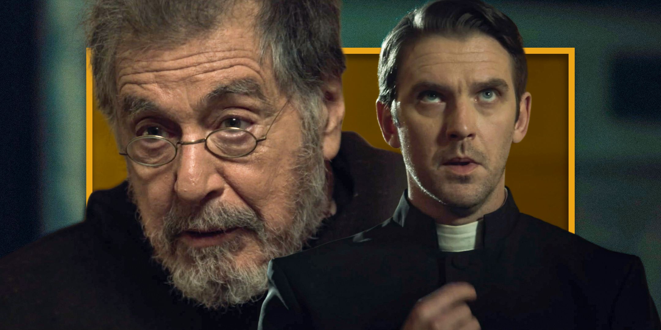 Al pacino e dan stevens nel film horror esorcismo: tra realtà e finzione spiegato dal regista e dagli attori Al pacino e dan stevens nel film horror esorcismo: tra realtà e finzione spiegato dal regista e dagli attori