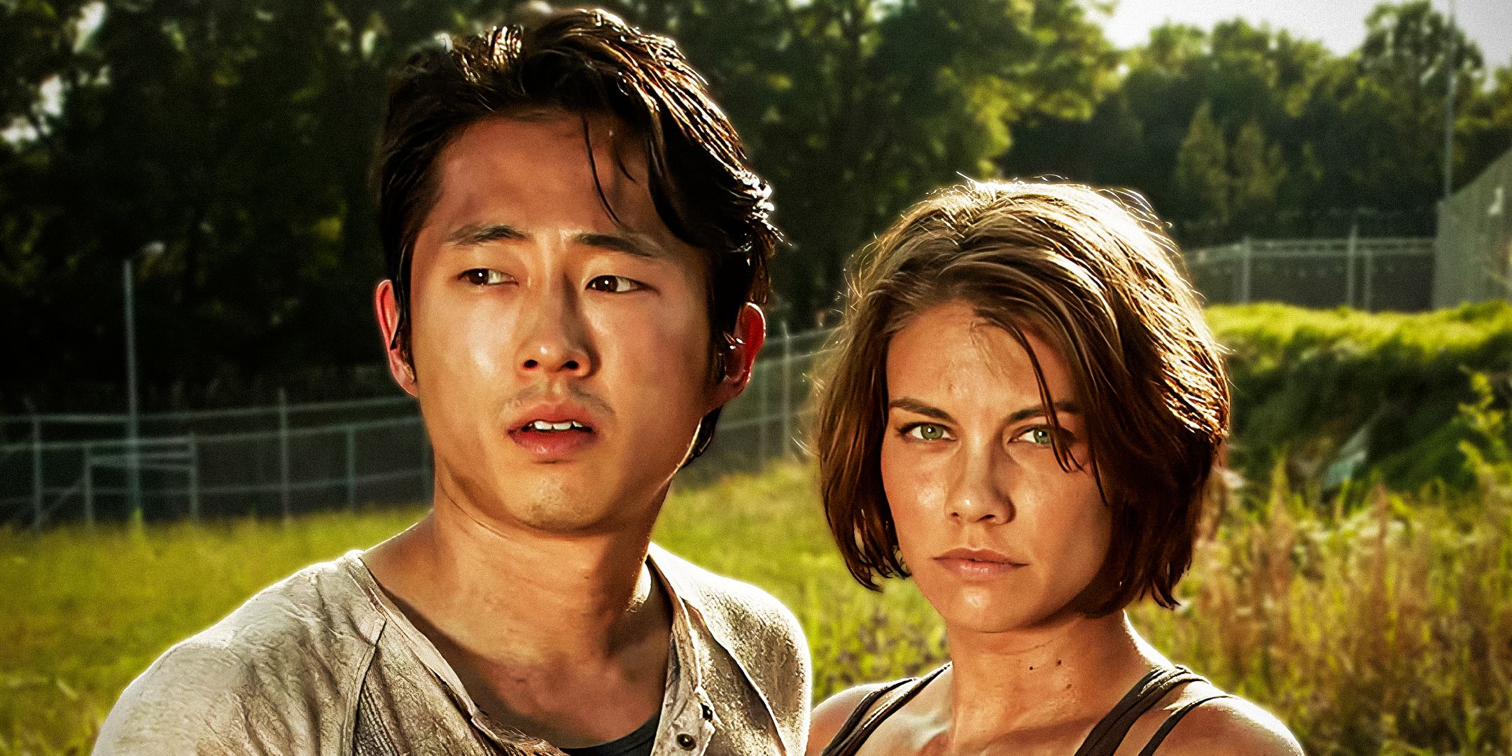 maggie e glenn in the walking dead la rivelazione di lauren cohan sul momento controverso