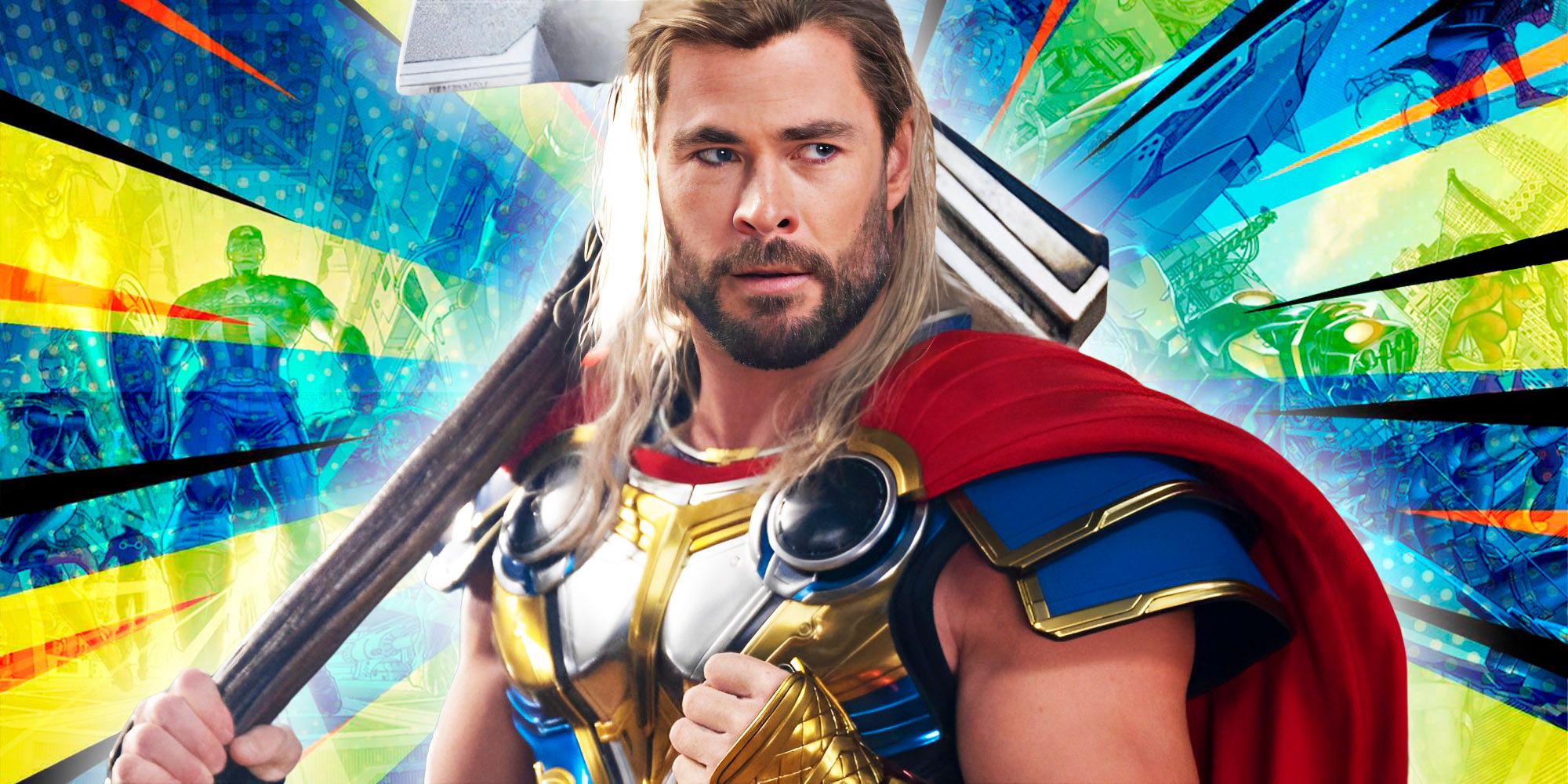Il  re degli dei di Thor svela un’arma definitiva che ridimensiona Mjolnir