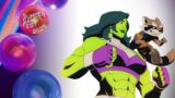 Rocket raccoon e she-hulk nel prossimo grande gioco marvel