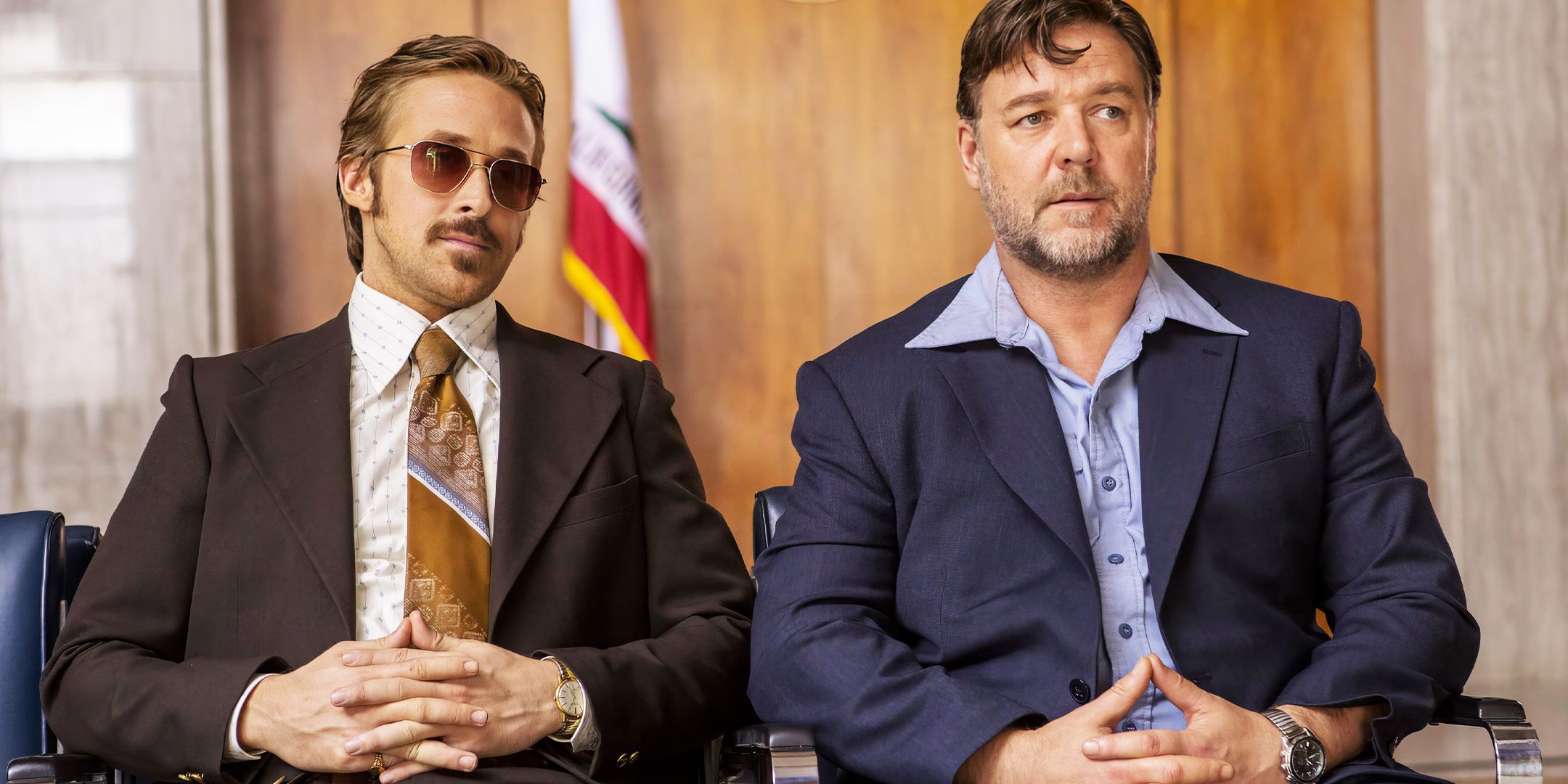ryan gosling e russell crowe perch233 il sequel della loro commedia d8217azione 232 improbabile secondo il regista