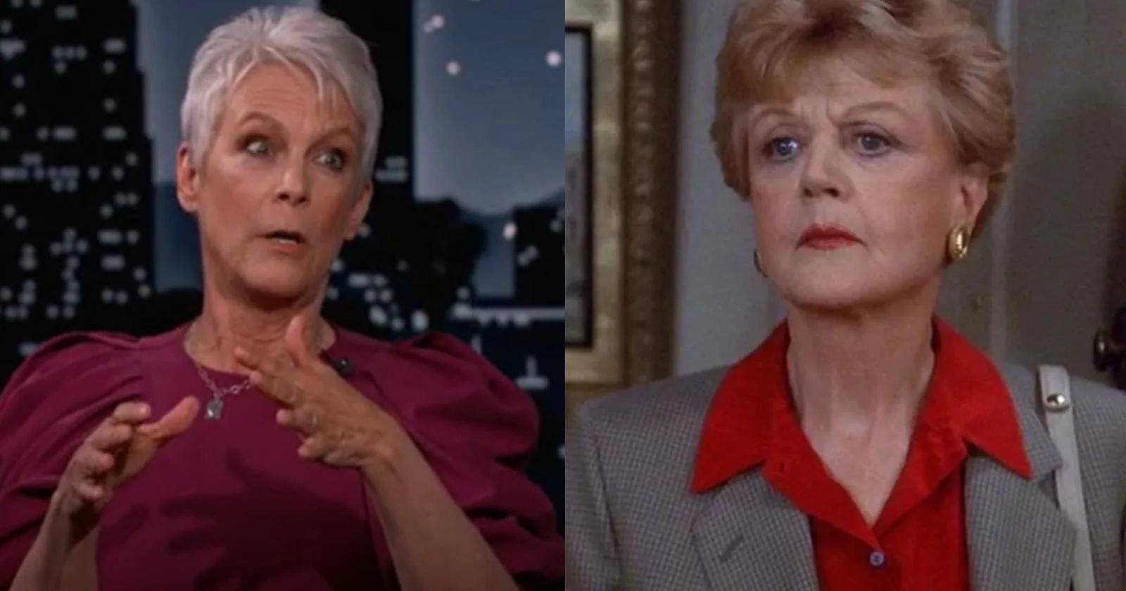 jamie lee curtis nel film di la signora in giallo come jessica fletcher