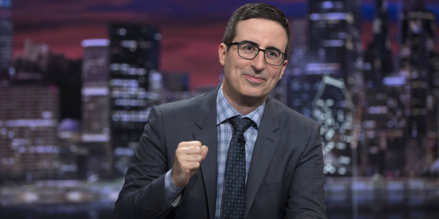 john oliver commenta la cancellazione del late show di stephen colbert