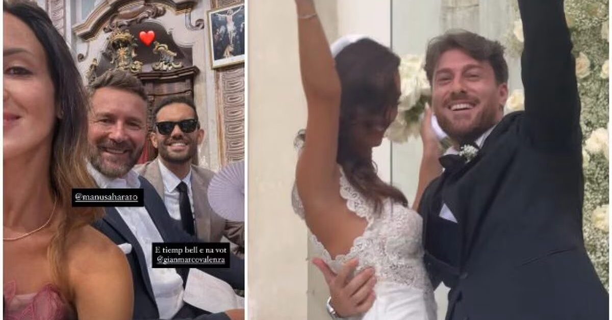 marito e moglie il matrimonio da sogno di una coppia famosa di canale 5