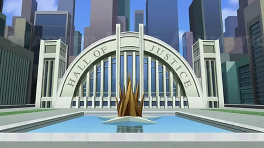 Superman presenta la hall of justice nel spot tv Superman presenta la hall of justice nel spot tv