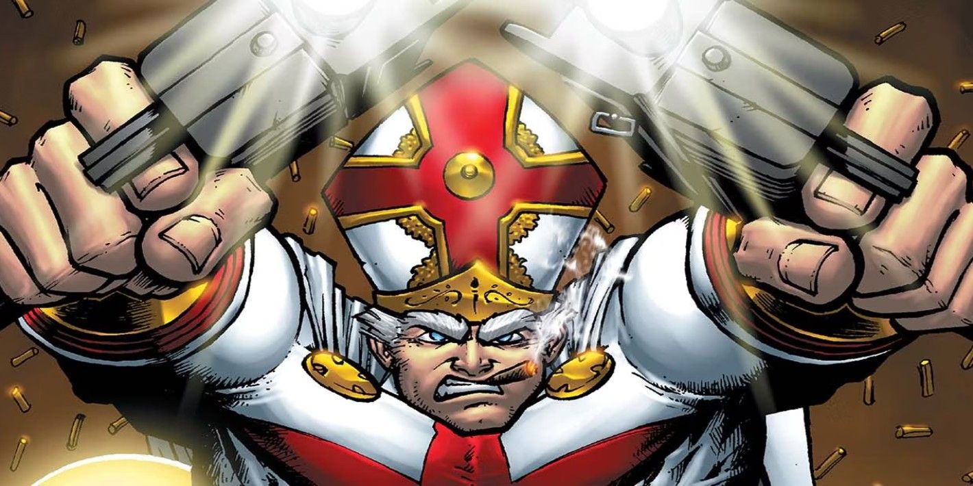 Battle pope, il ritorno del fumetto più bizzarro del creatore di walking dead Battle pope, il ritorno del fumetto più bizzarro del creatore di walking dead